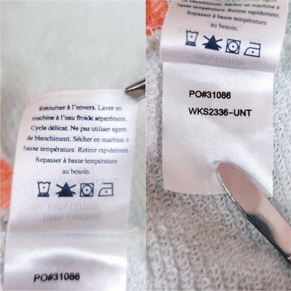 Faherty Soleil Hoodie Womens Size Medium Sunrise Pullover Cotton - Picture 13 of 15